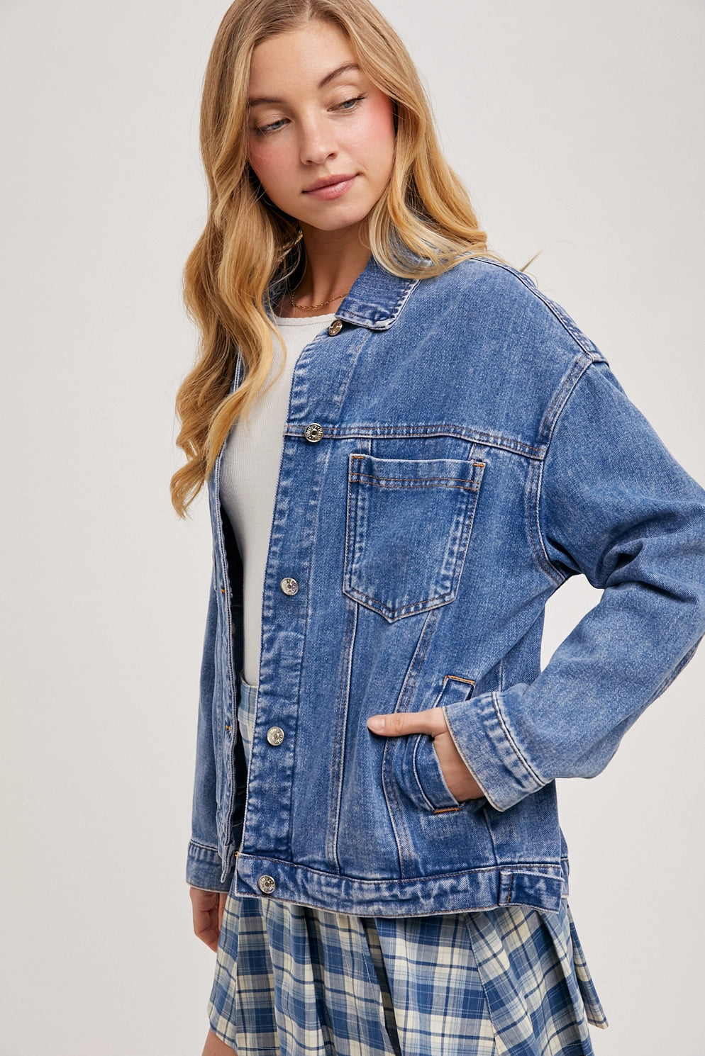 Denim Oversized Jacket