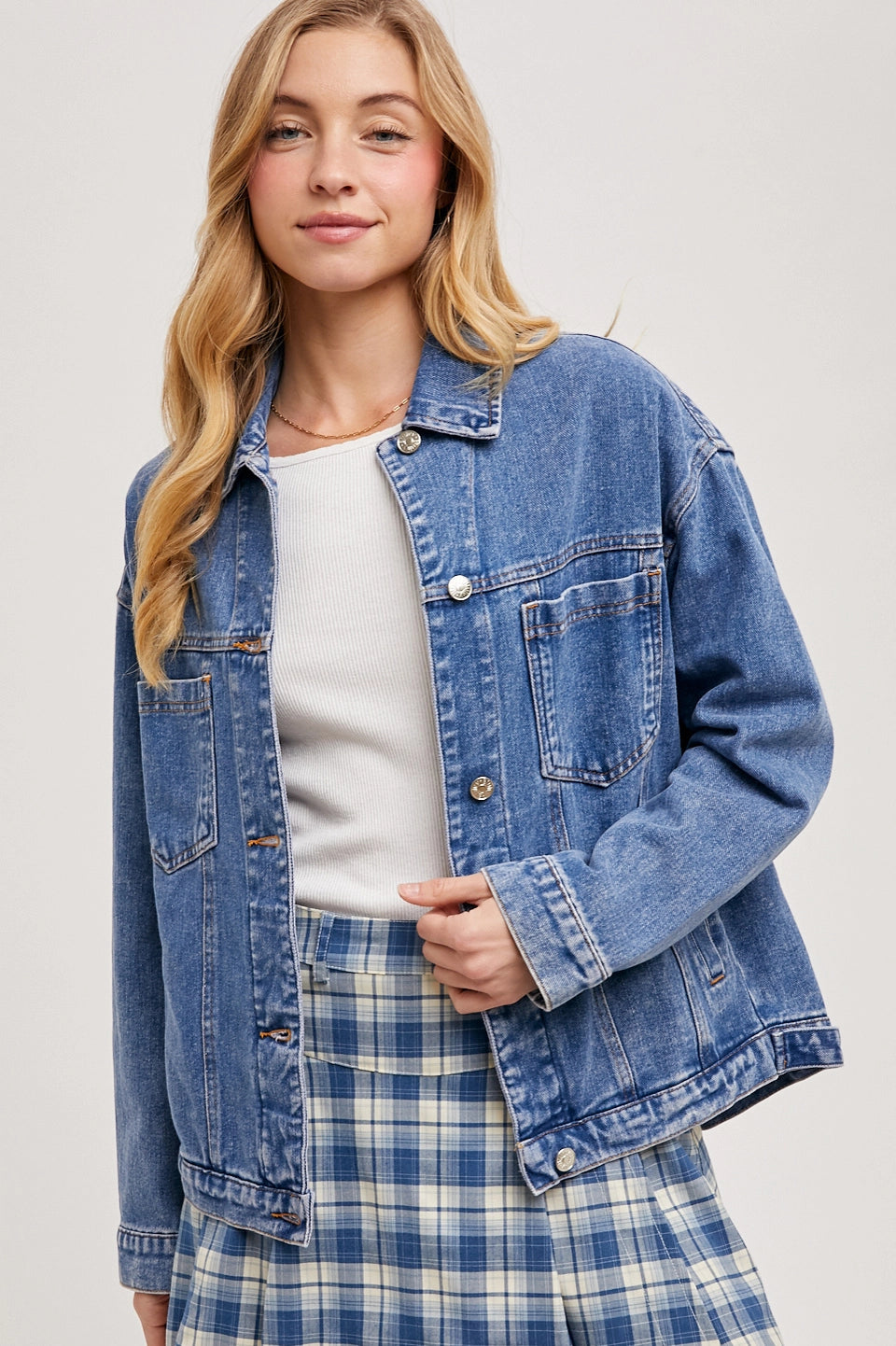 Denim Oversized Jacket