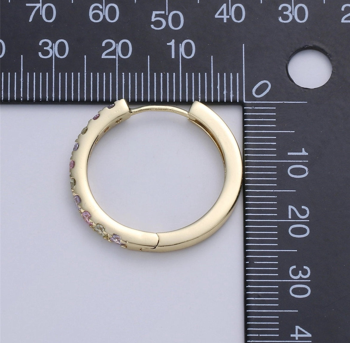 Dainty Gold Huggie Earrings
